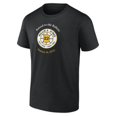 Willie O'Ree Boston Bruins Retirement T-Shirt -  NHL T-shirts
