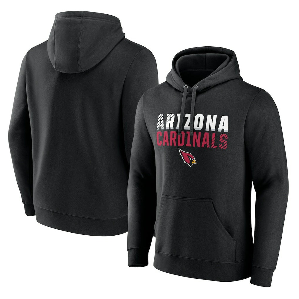 Arizona Cardinals Fade Out Fitted Pullover Hoodie | NFL Discount