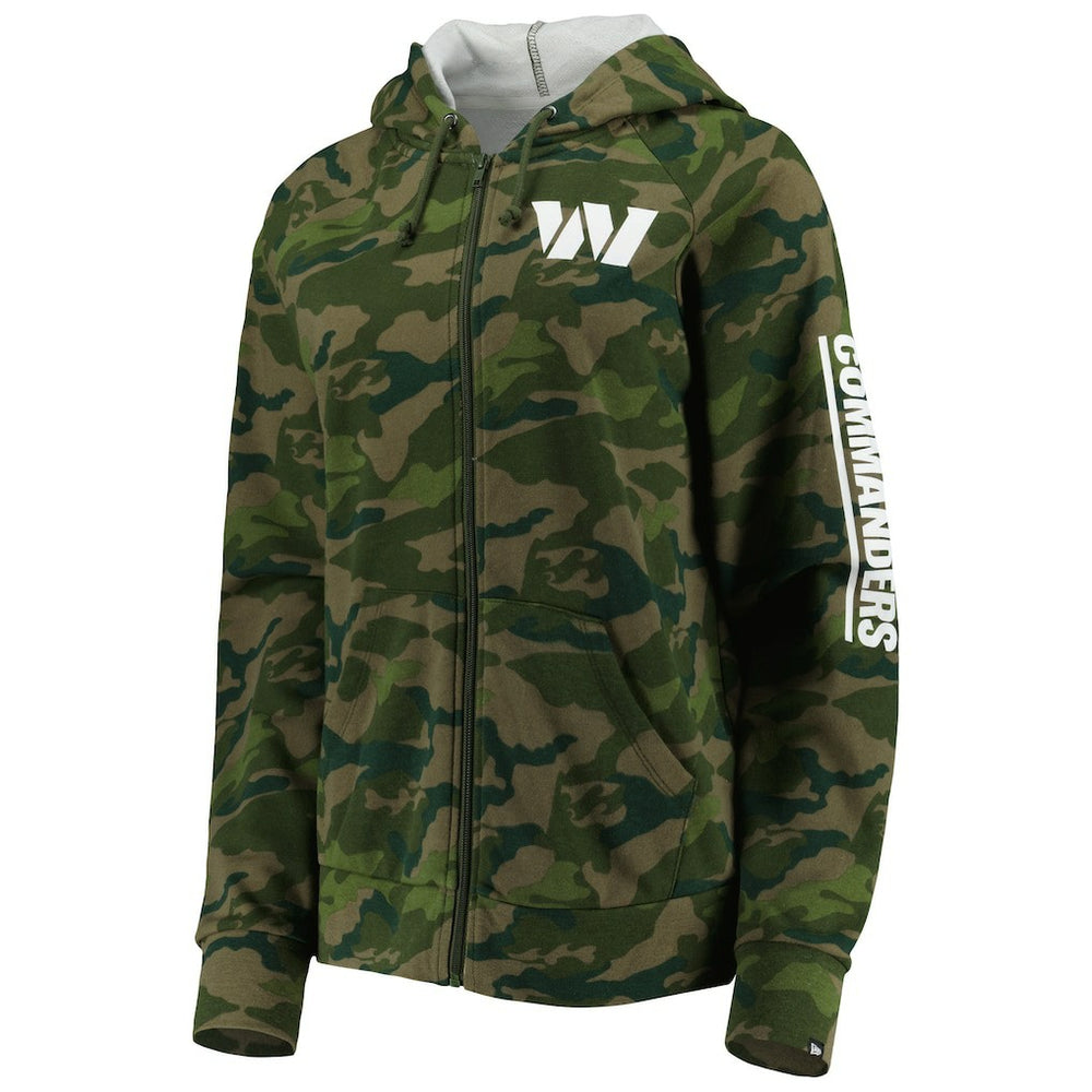 Washington Commanders Women's Raglan Full-Zip Hoodie | NFL Near me