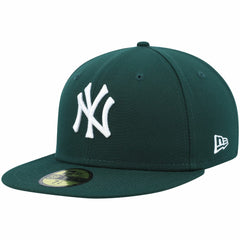 New York Yankees New Era White Logo 59FIFTY Fitted Hat - MLB Hats