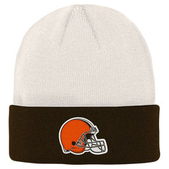Cleveland Browns Youth Bone Cuffed Knit Hat | NFL Online