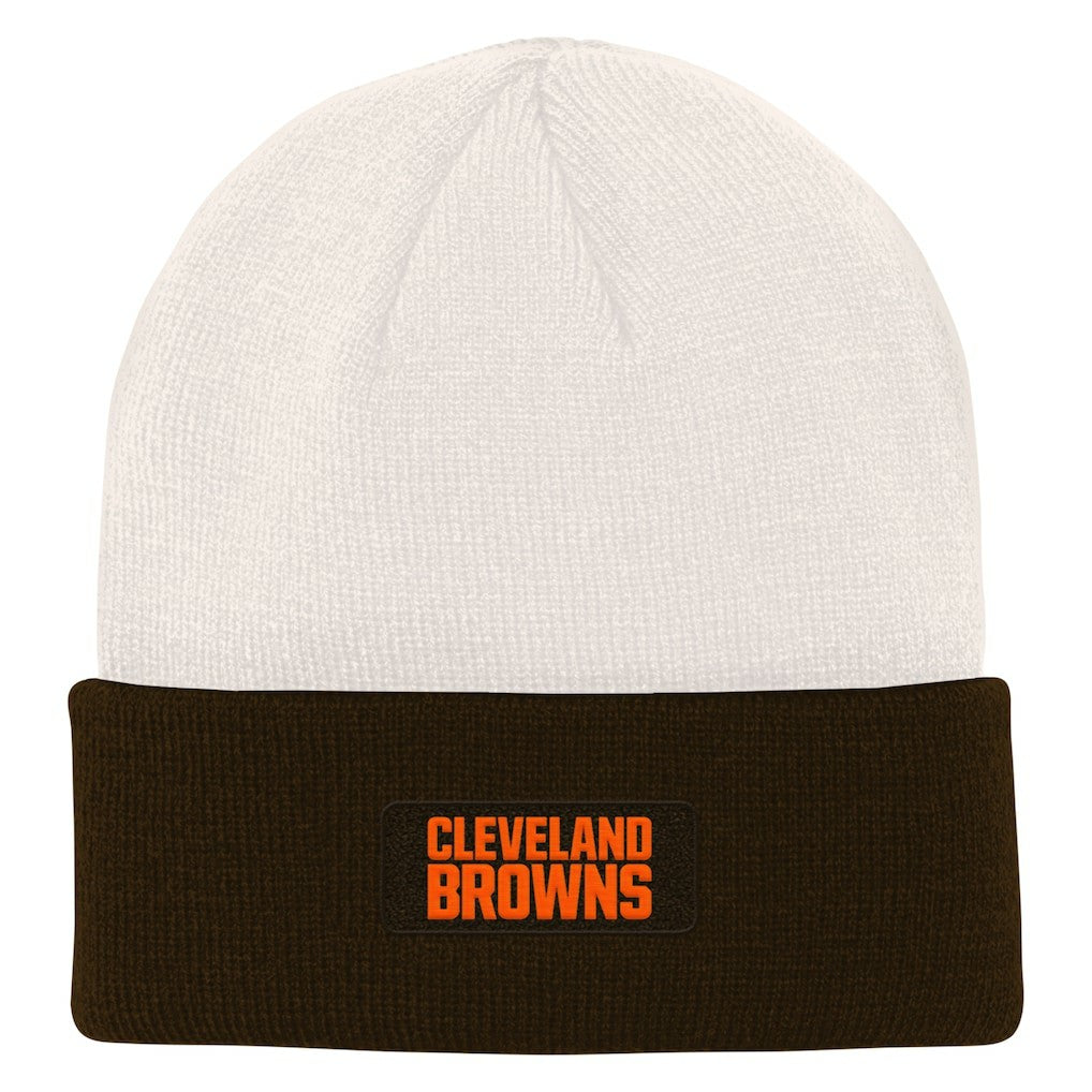 Cleveland Browns Youth Bone Cuffed Knit Hat | NFL Online