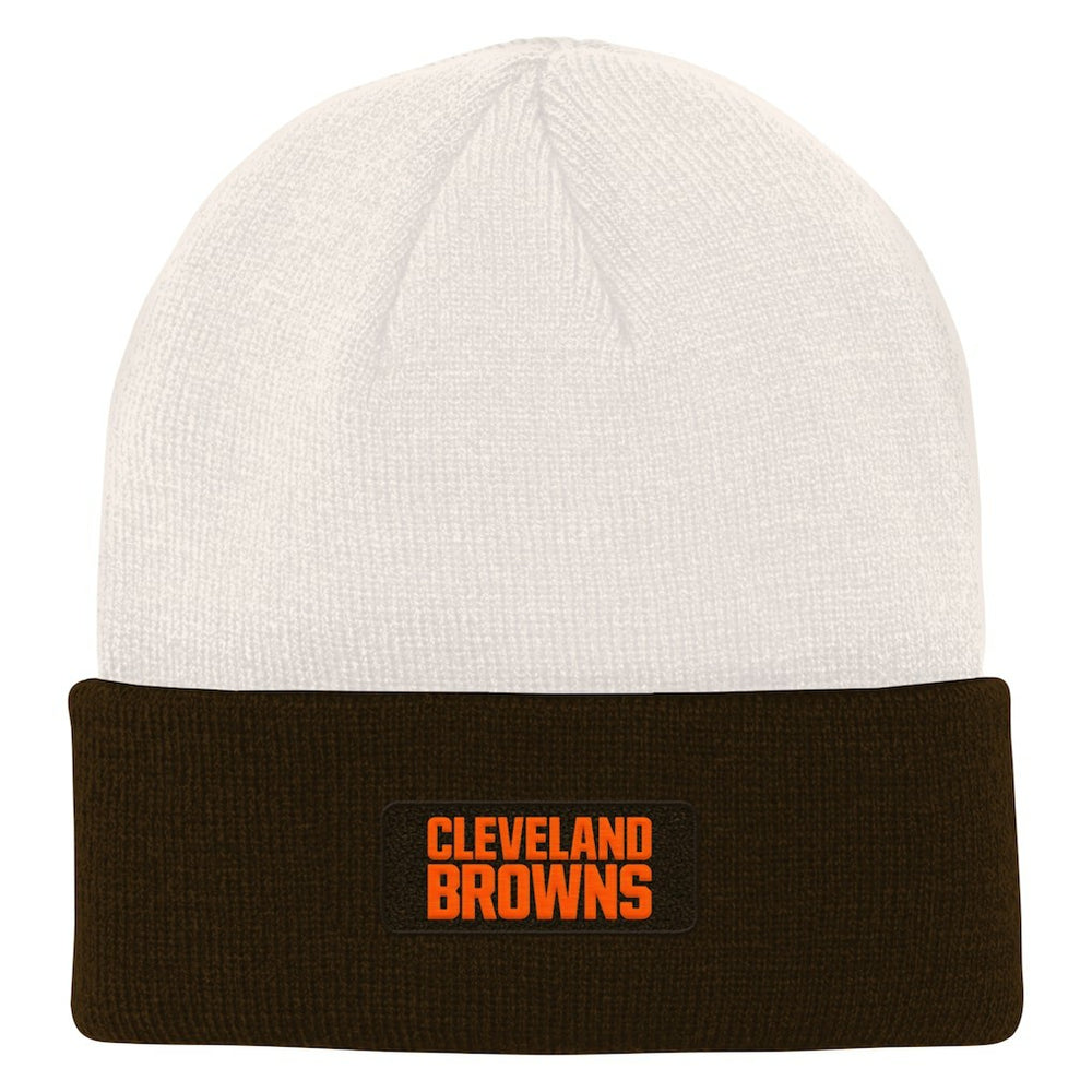 Cleveland Browns Youth Bone Cuffed Knit Hat | NFL Online