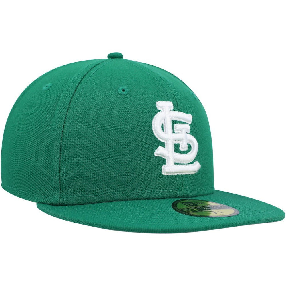 St. Louis Cardinals New Era White Logo 59FIFTY Fitted Hat - MLB Hats