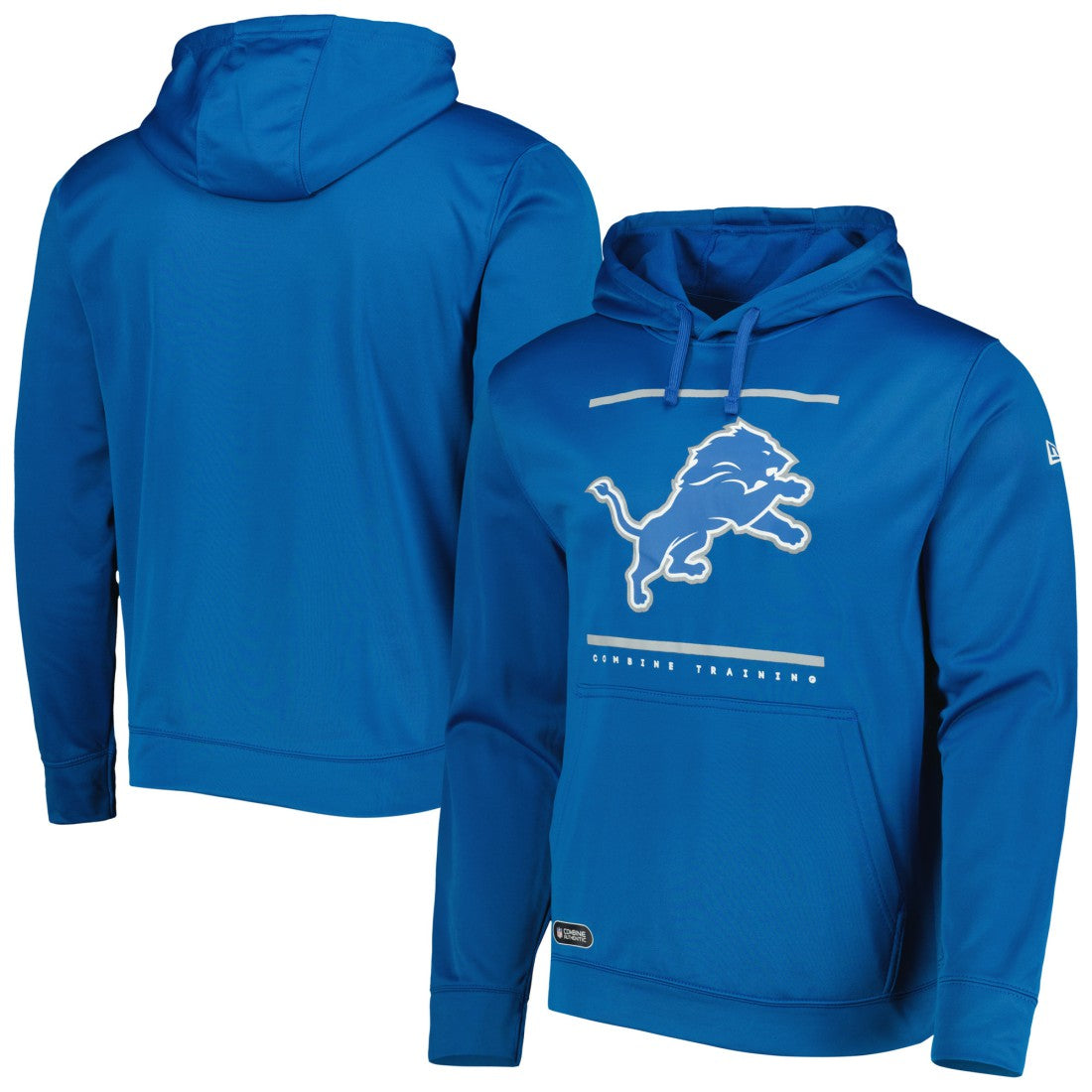 Detroit Lions Combine Authentic Split Defense Pullover Hoodie | NFL Outlet