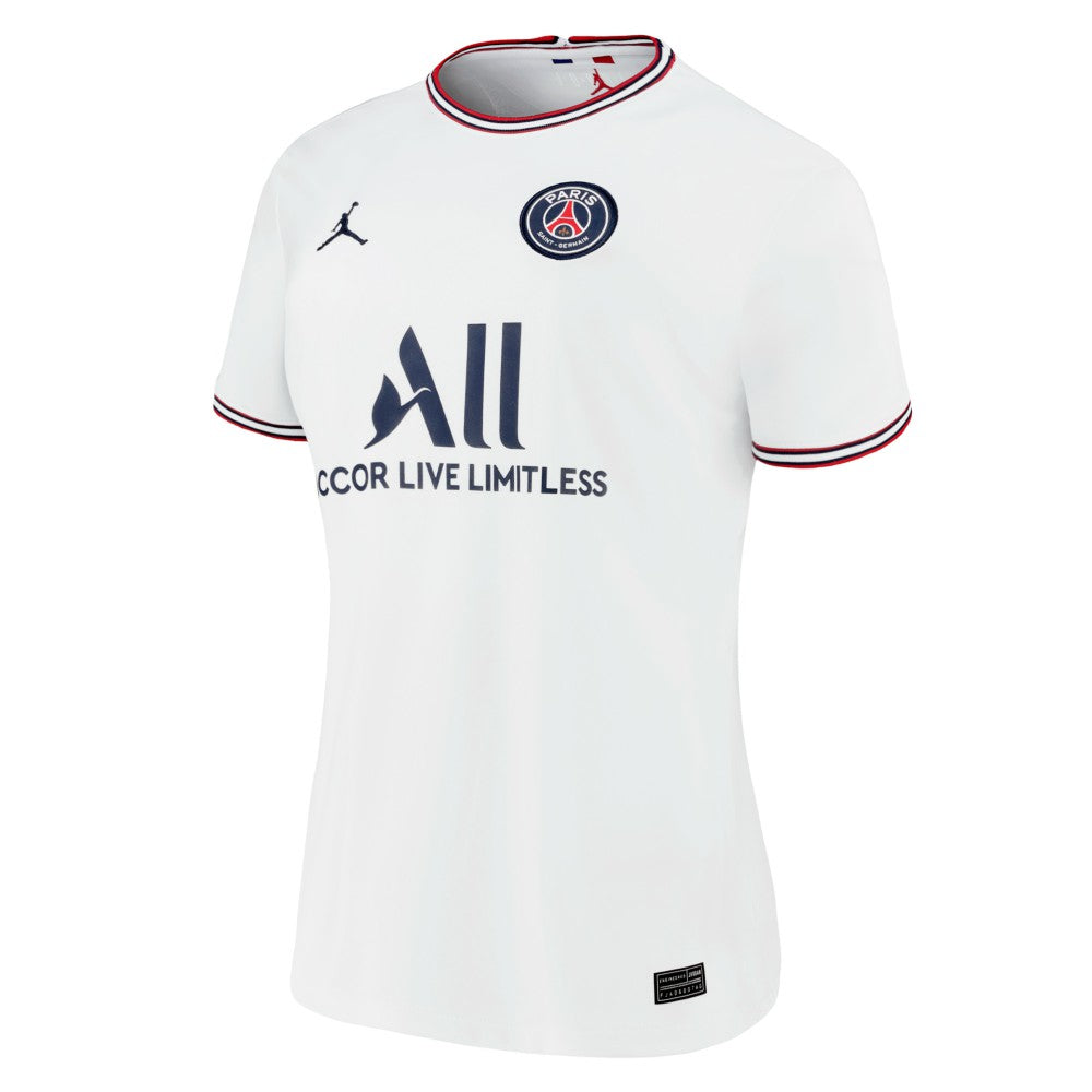 Neymar Jr. Paris Saint-Germain Jordan Brand Women's 2021/22 Fourth Replica Jersey