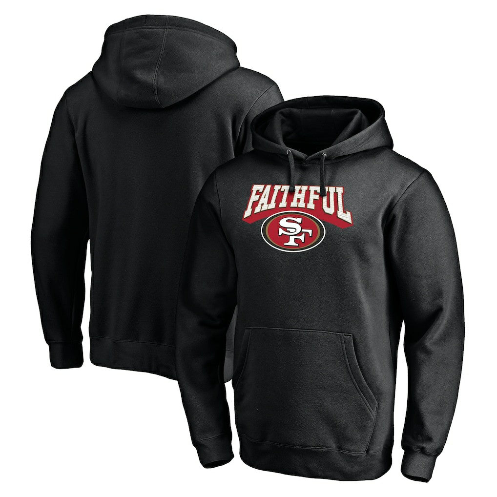 San Francisco 49ers Hometown Collection The Faithful Fitted Pullover Hoodie | NFL Online