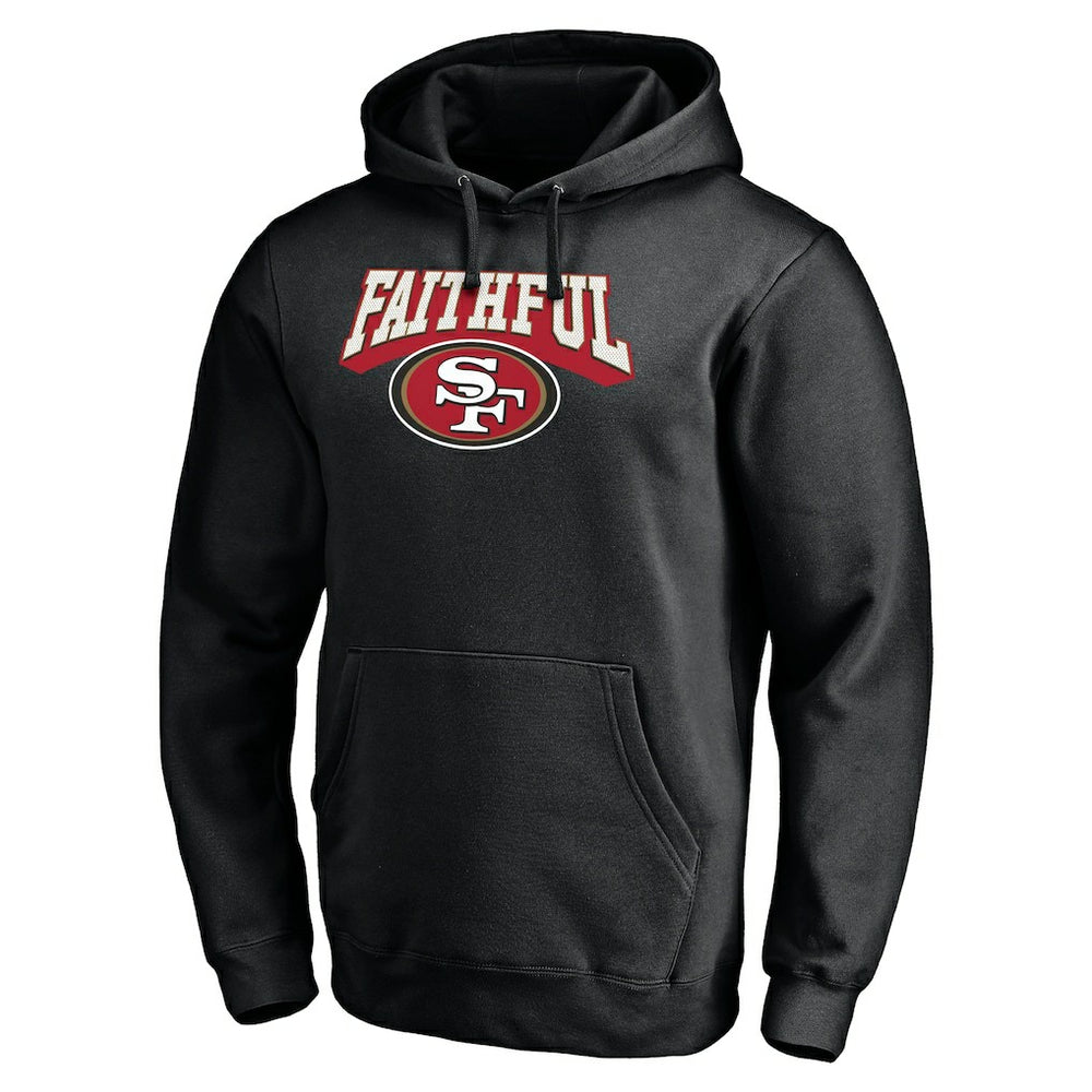 San Francisco 49ers Hometown Collection The Faithful Fitted Pullover Hoodie | NFL Online