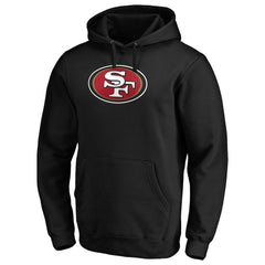 San Francisco 49ers Primary Logo Fitted Pullover Hoodie | NFL New