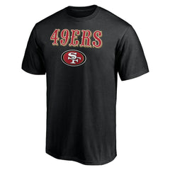 San Francisco 49ers Logo Team Lockup T-Shirt | NFL Online