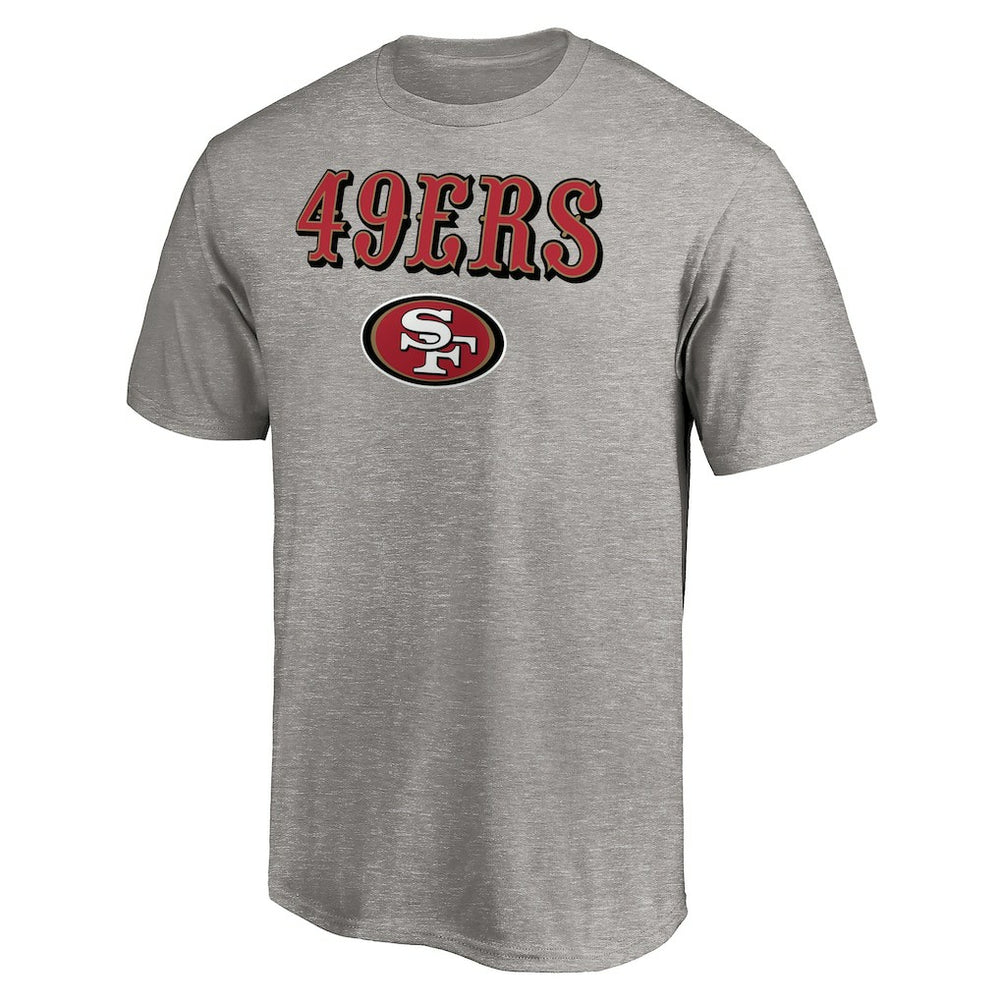 San Francisco 49ers Logo Team Lockup T-Shirt | NFL Online