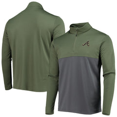 Atlanta Braves Levelwear Delta Pursue Quarter-Zip Jacket - MLB Jackets