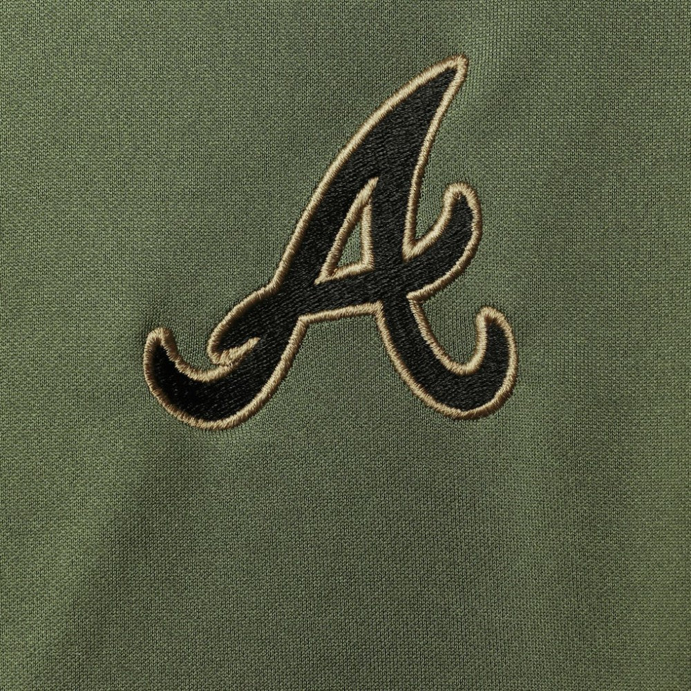 Atlanta Braves Levelwear Delta Pursue Quarter-Zip Jacket - MLB Jackets