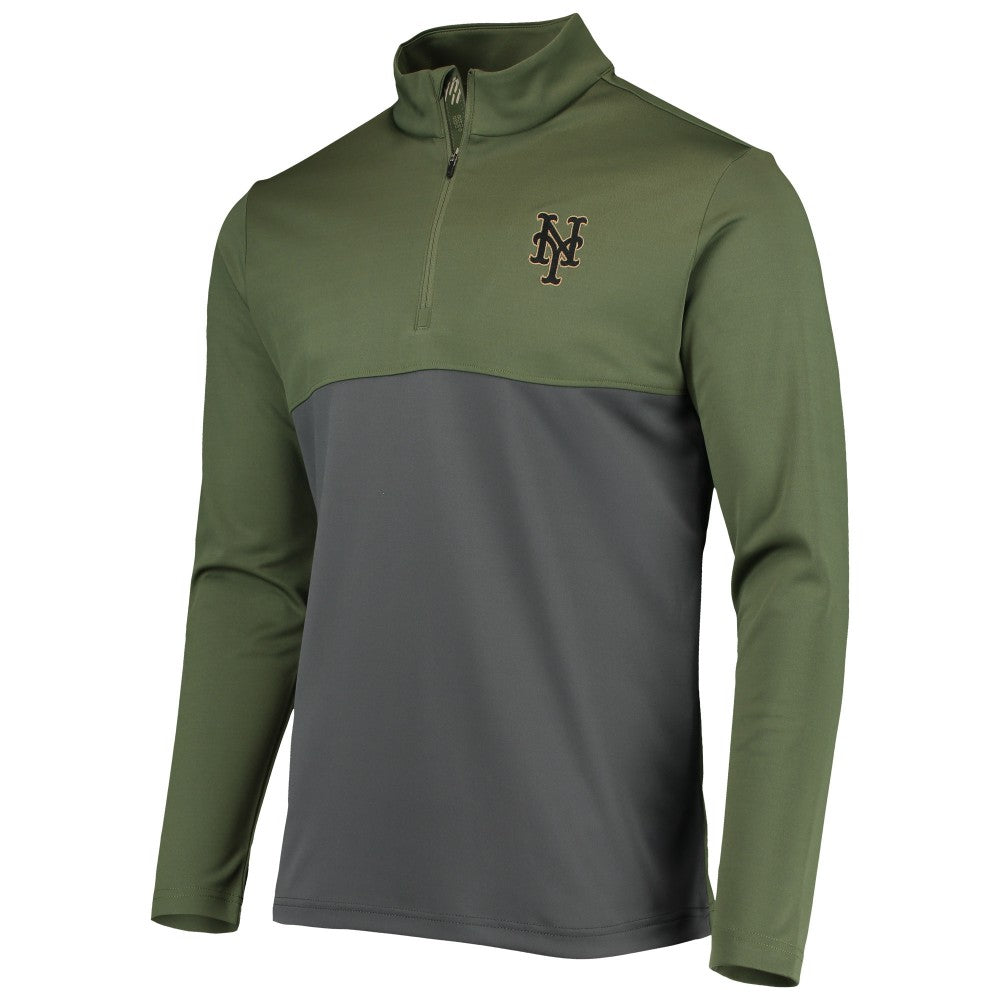 New York Mets Levelwear Delta Pursue Quarter-Zip Jacket - MLB Jackets