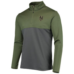 New York Mets Levelwear Delta Pursue Quarter-Zip Jacket - MLB Jackets