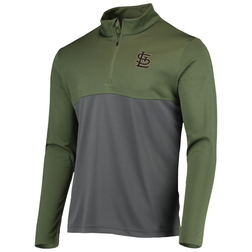 St. Louis Cardinals Levelwear Delta Pursue Quarter-Zip Jacket - MLB Jackets