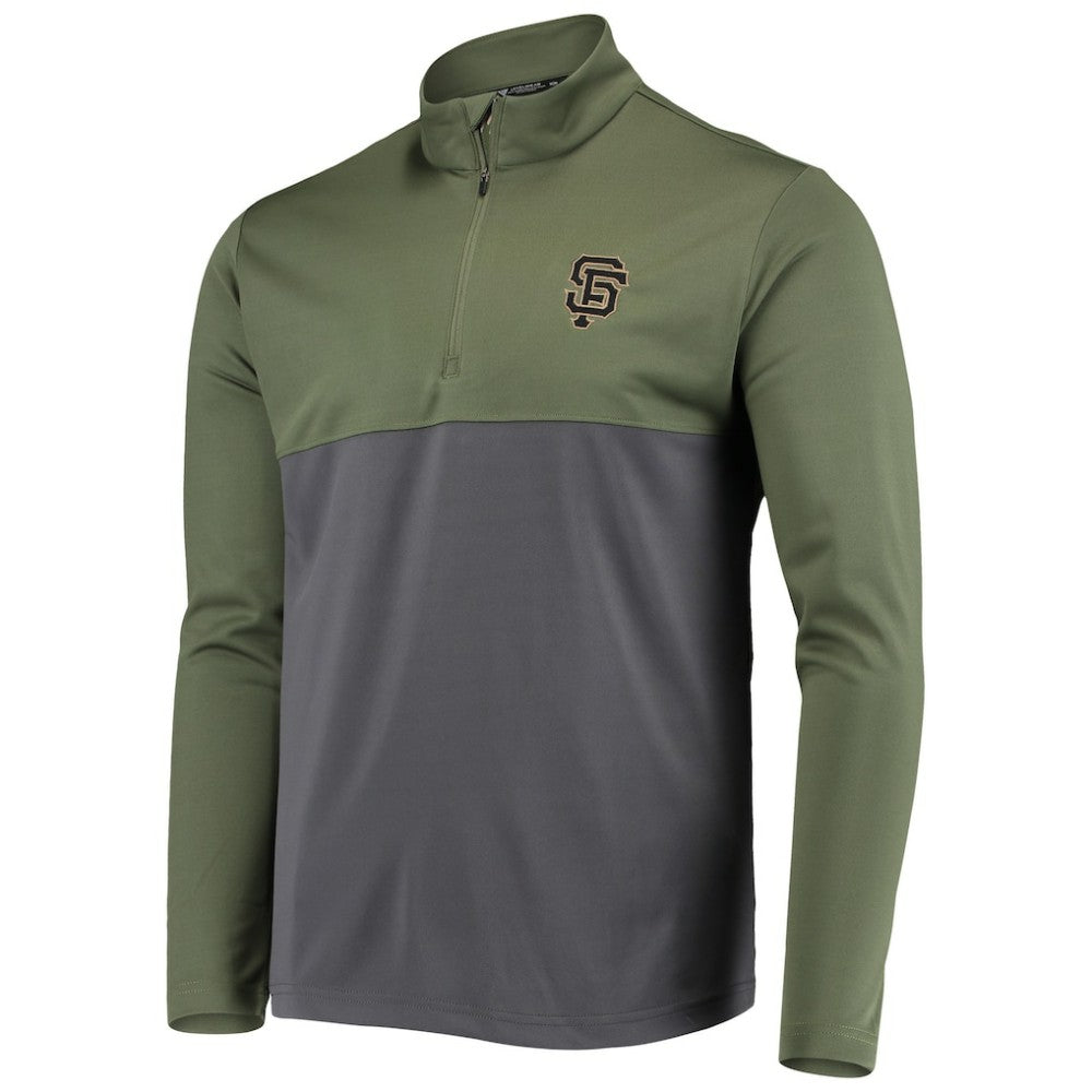San Francisco Giants Levelwear Delta Pursue Quarter-Zip Jacket - MLB Jackets
