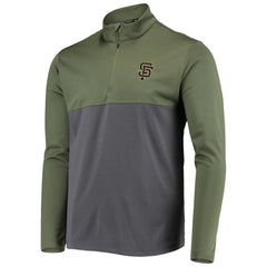 San Francisco Giants Levelwear Delta Pursue Quarter-Zip Jacket - MLB Jackets