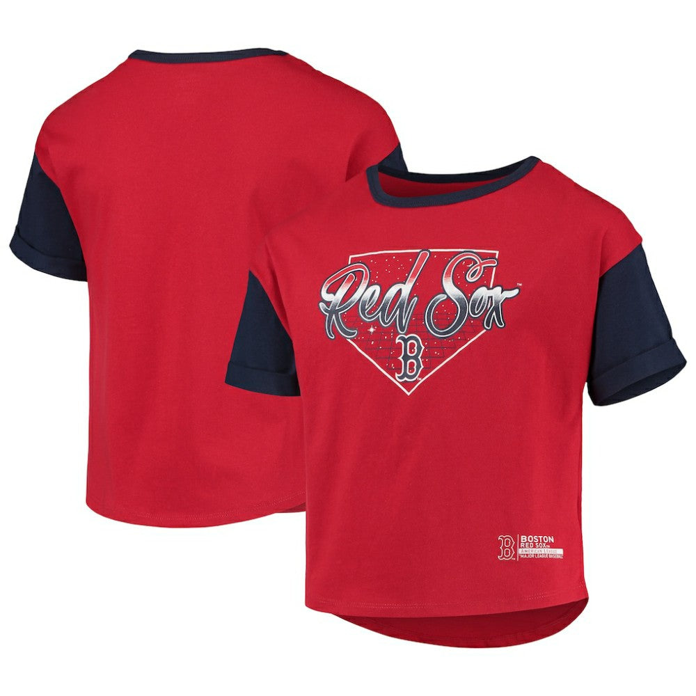 Boston Red Sox Girls Youth Bleachers T-Shirt - MLB T-shirts