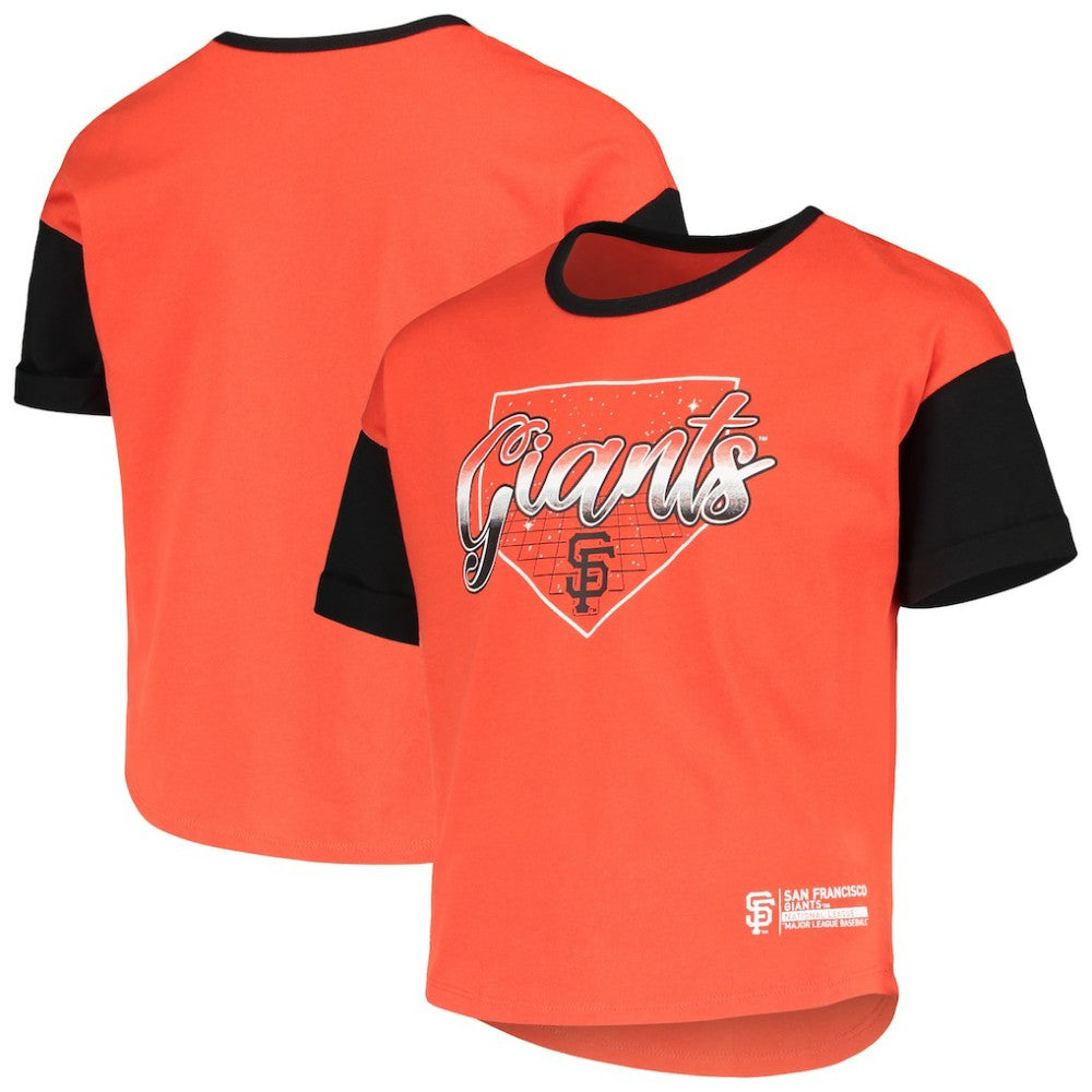 San Francisco Giants Girls Youth Bleachers T-Shirt - MLB T-shirts