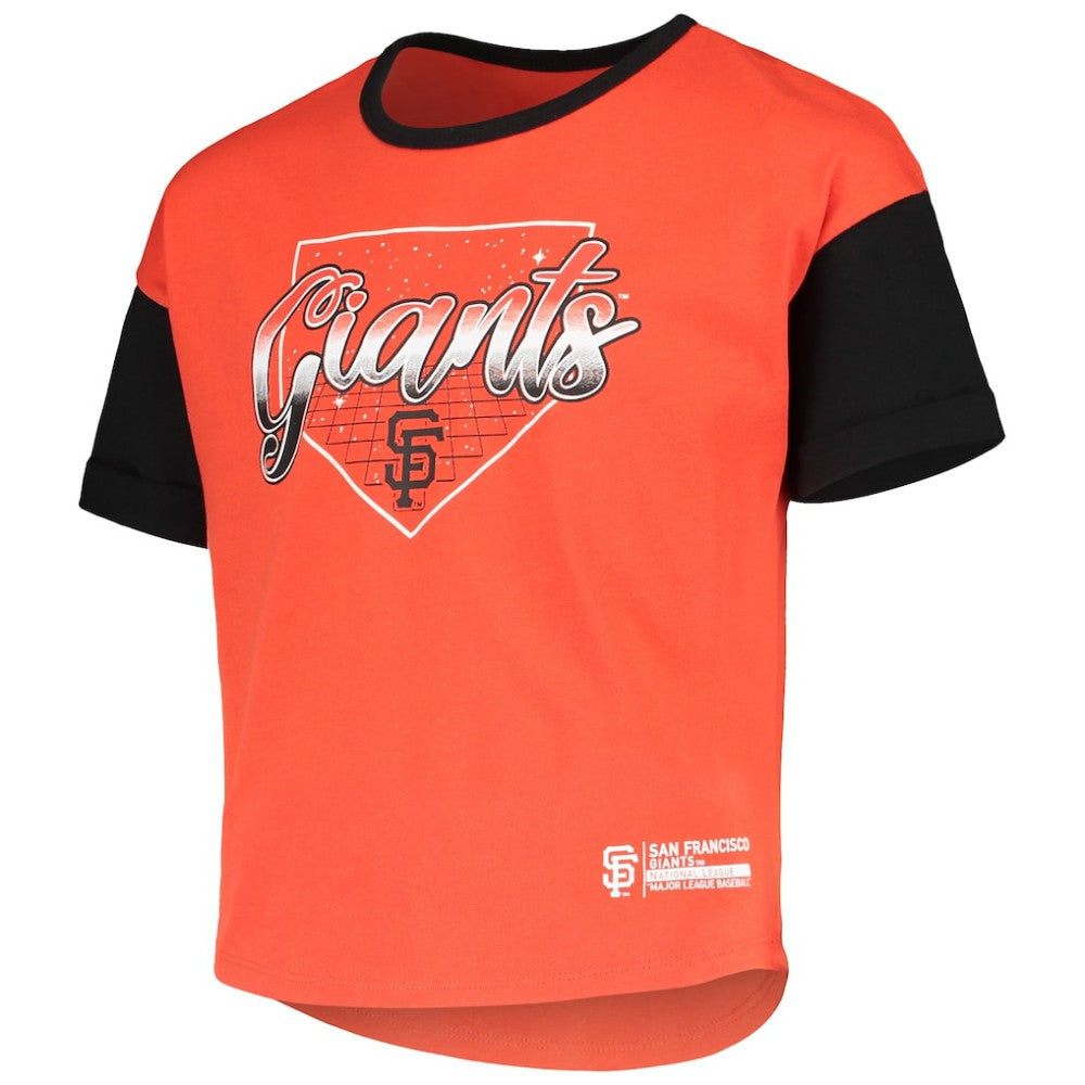 San Francisco Giants Girls Youth Bleachers T-Shirt - MLB T-shirts