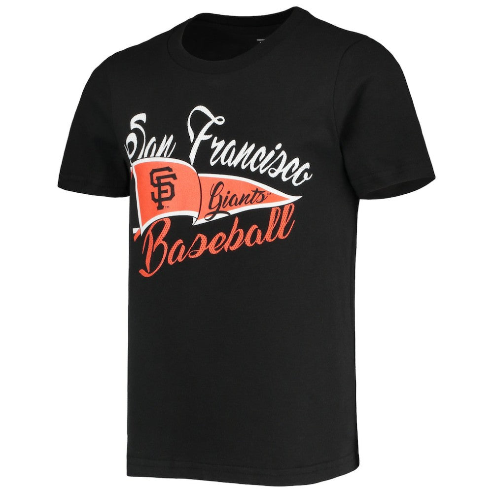 San Francisco Giants Girls Youth Team Fly The Flag T-Shirt - MLB T-shirts