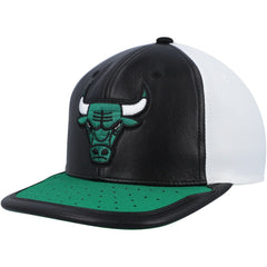 White/Green Chicago Bulls Day One Snapback Hat | NBA