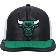 White/Green Chicago Bulls Day One Snapback Hat | NBA