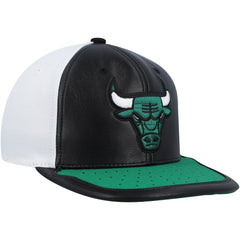 White/Green Chicago Bulls Day One Snapback Hat | NBA