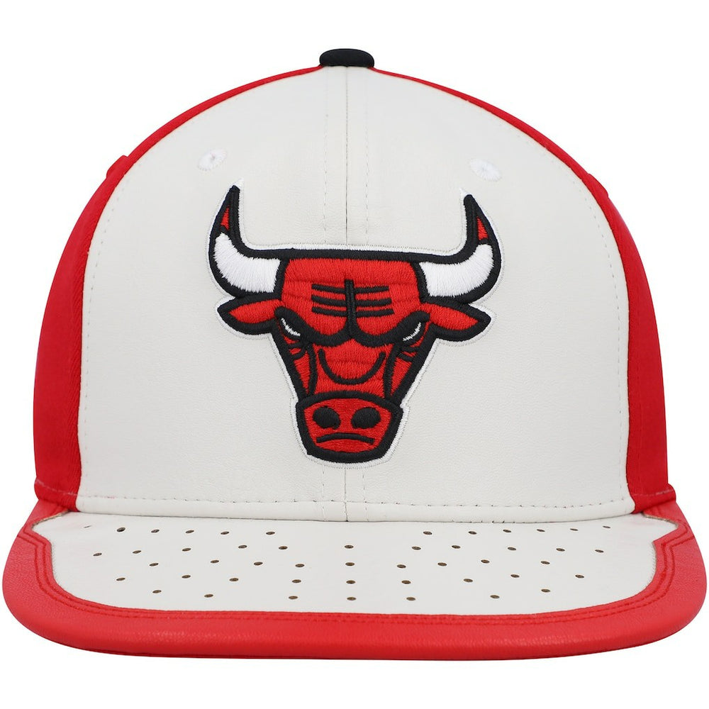 White/Red Chicago Bulls Day One Snapback Hat | NBA