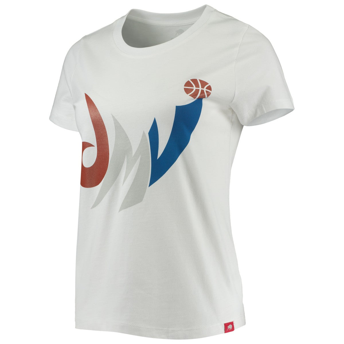 White Washington Wizards Sportiqe Women's Cabo T-Shirt | NBA