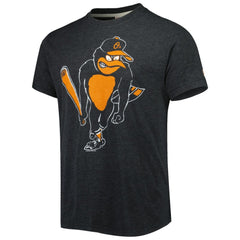 Baltimore Orioles Homage Hand-Drawn Logo Tri-Blend T-Shirt - MLB T-shirts