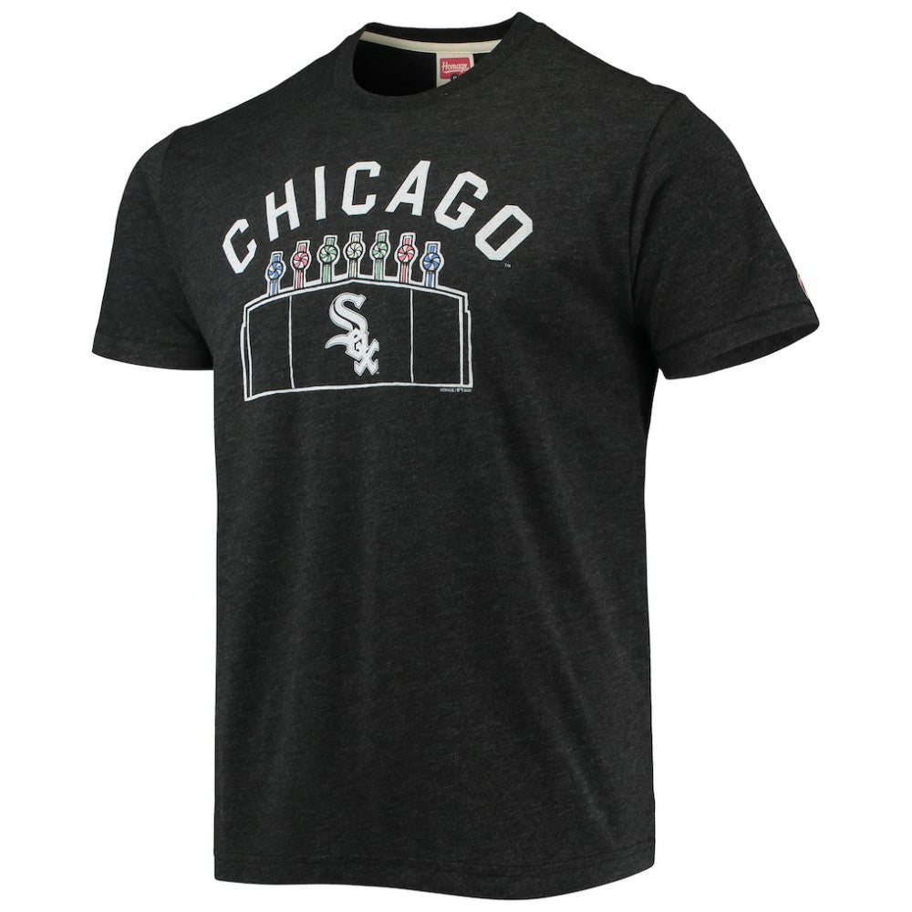 Chicago White Sox Homage Team Hyper Local Tri-Blend T-Shirt - MLB T-shirts