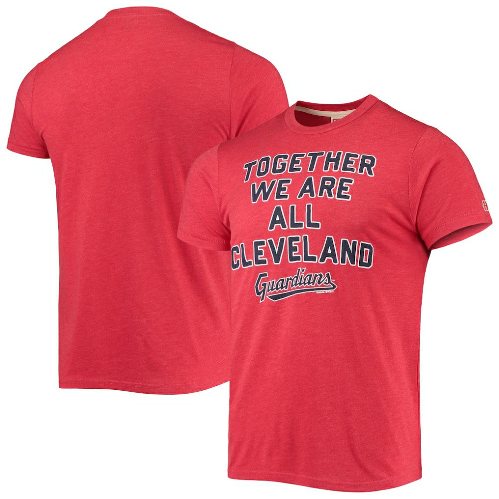 Cleveland Guardians Homage Hyper Local Tri-Blend T-Shirt - MLB T-shirts