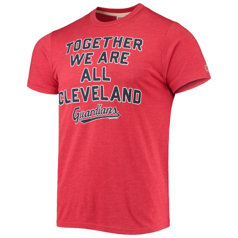 Cleveland Guardians Homage Hyper Local Tri-Blend T-Shirt - MLB T-shirts
