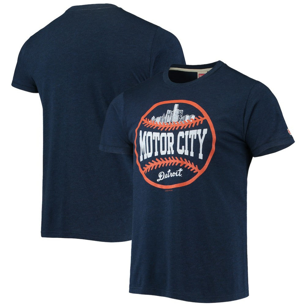 Detroit Tigers Homage Hyper Local Tri-Blend T-Shirt - MLB T-shirts