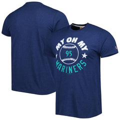 Seattle Mariners Homage Hyper Local Tri-Blend T-Shirt - MLB T-shirts