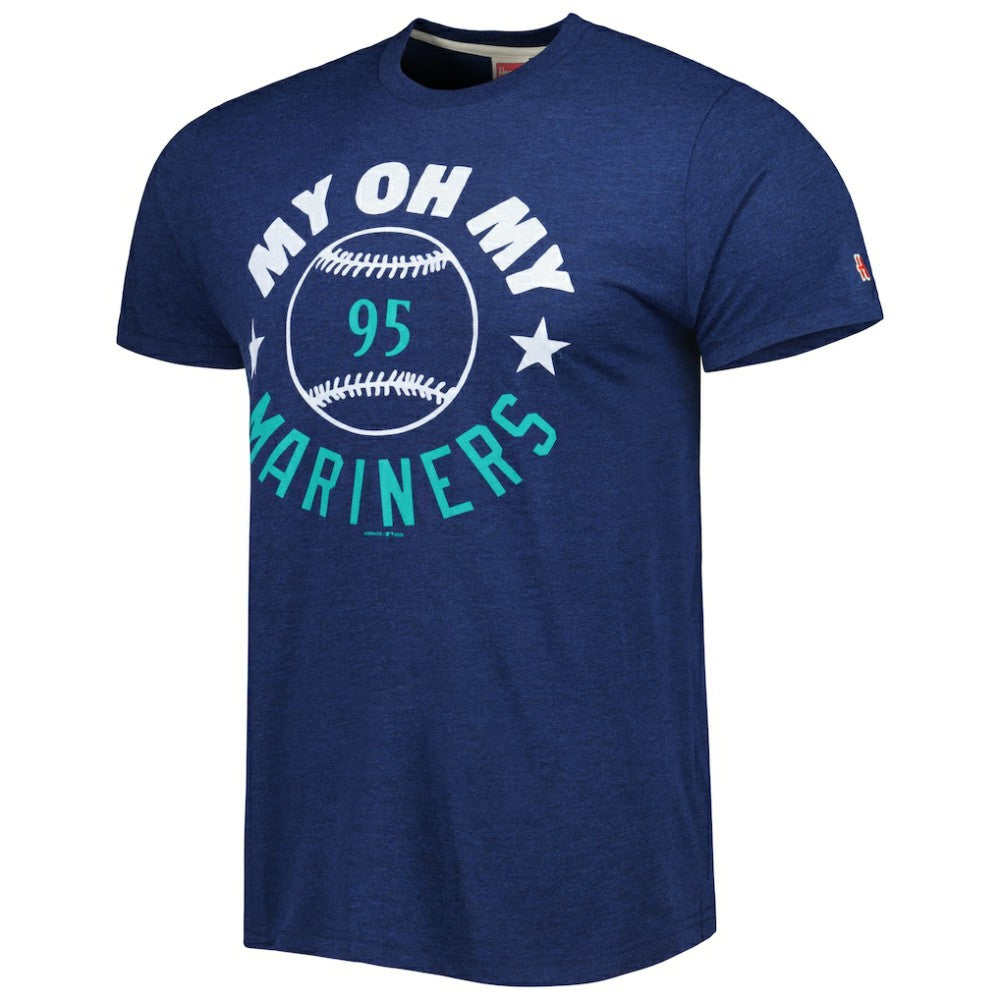 Seattle Mariners Homage Hyper Local Tri-Blend T-Shirt - MLB T-shirts