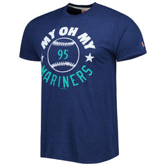 Seattle Mariners Homage Hyper Local Tri-Blend T-Shirt - MLB T-shirts