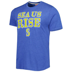 Seattle Mariners Homage Hyper Local Tri-Blend T-Shirt - MLB T-shirts
