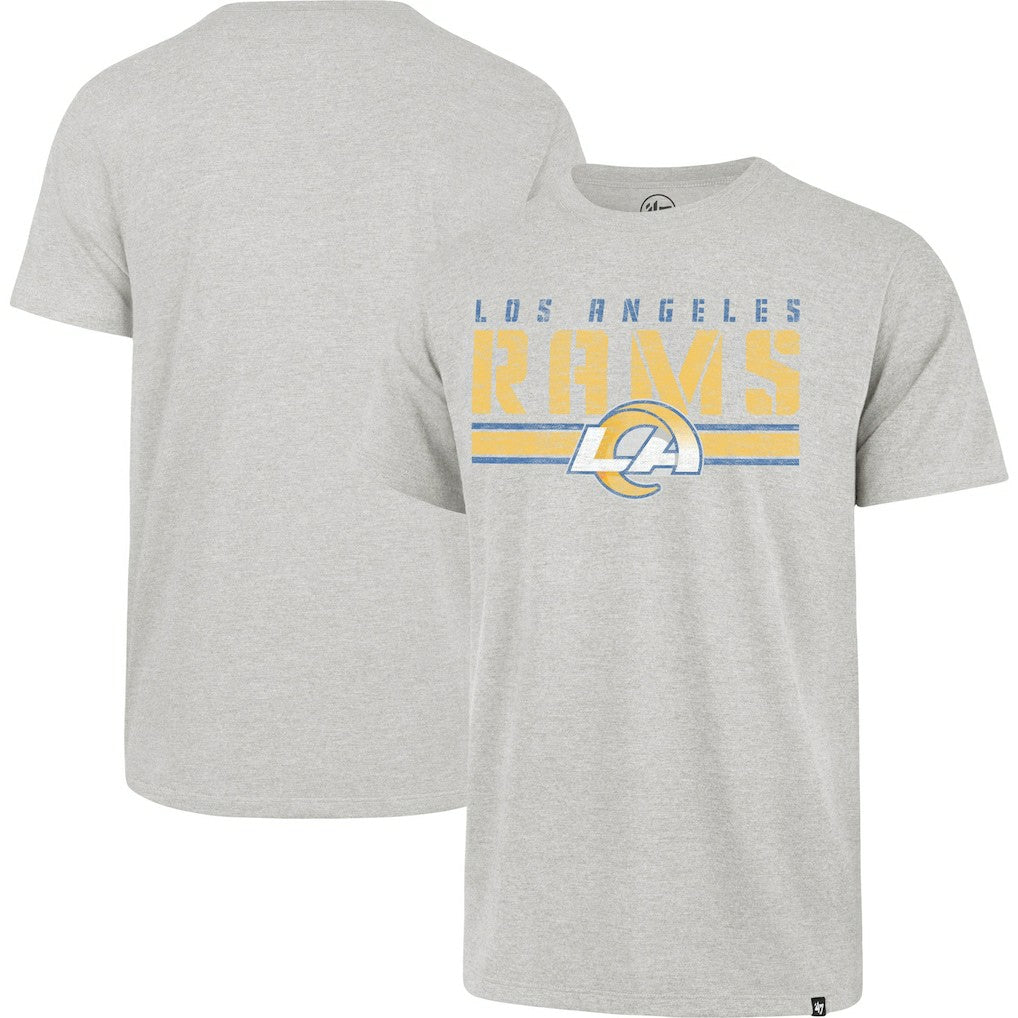 Los Angeles Rams '47 Stripe Thru Franklin T-Shirt | NFL Hot