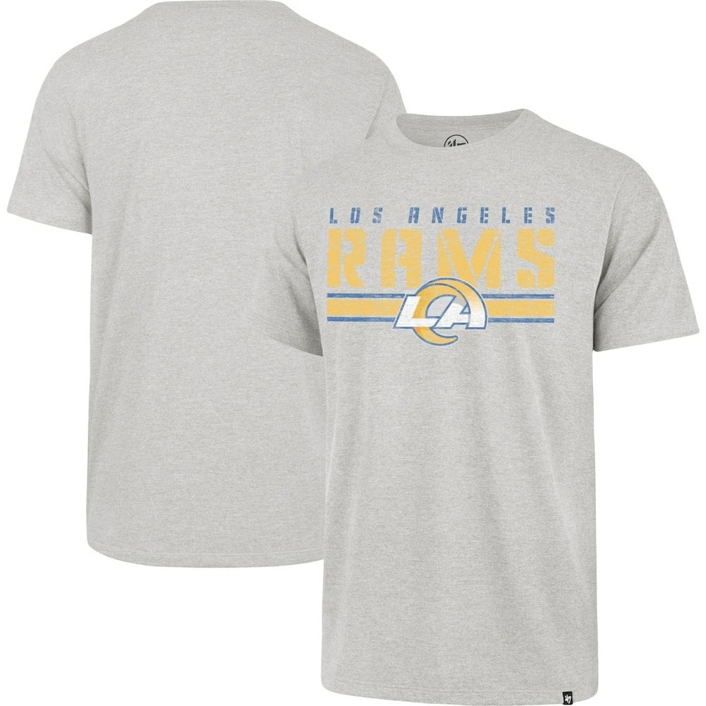 Los Angeles Rams '47 Stripe Thru Franklin T-Shirt | NFL Hot
