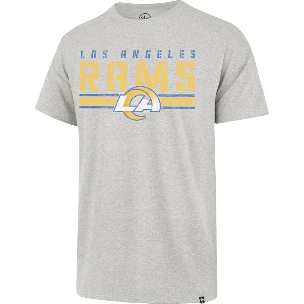 Los Angeles Rams '47 Stripe Thru Franklin T-Shirt | NFL Hot