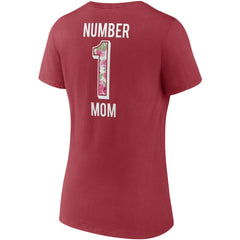 Arizona Cardinals Women's Team Mother's Day V-Neck T-Shirt | NFL New