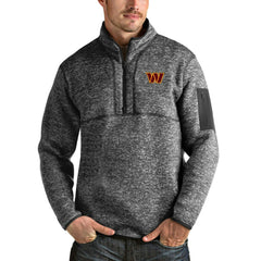Washington Commanders Antigua Fortune Quarter-Zip Pullover Jacket | NFL New
