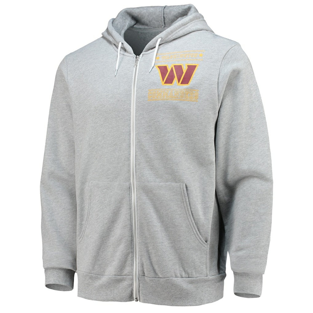 Washington Commanders NFL x Darius Rucker Collection Sponge Fleece Full-Zip Hoodie | NFL US