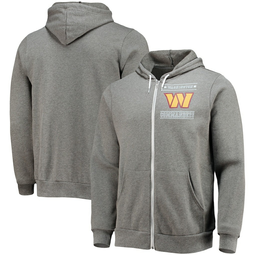 Washington Commanders NFL x Darius Rucker Collection Sponge Fleece Full-Zip Hoodie | NFL Hot