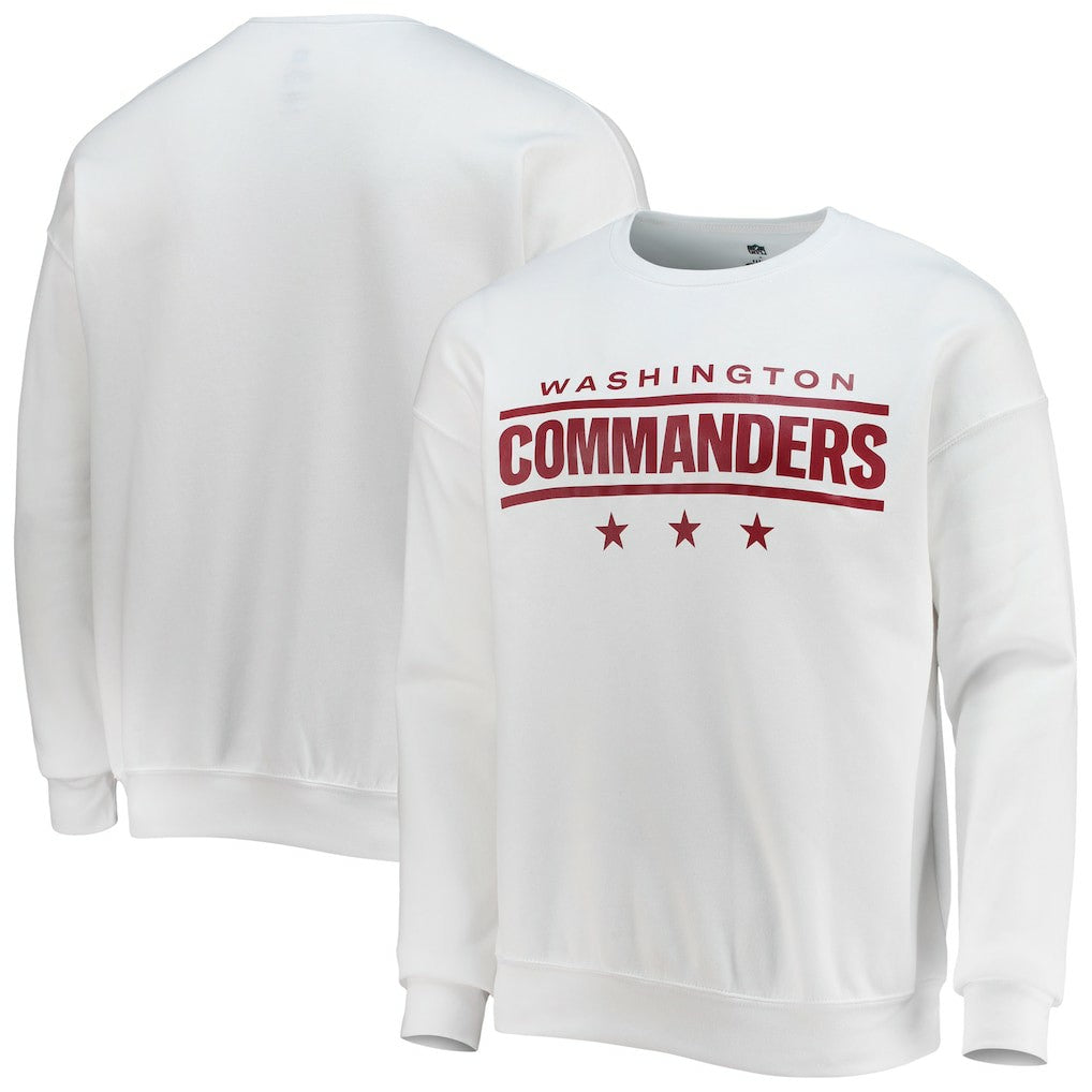 Washington Commanders NFL x Darius Rucker Collection Star Sponge Fleece Pullover Sweatshirt | NFL Discount