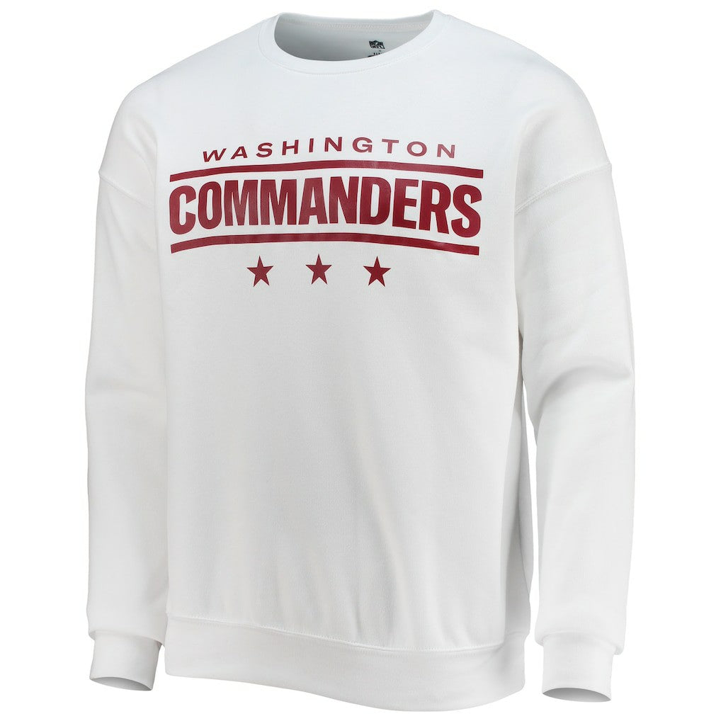 Washington Commanders NFL x Darius Rucker Collection Star Sponge Fleece Pullover Sweatshirt | NFL Discount