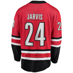 Seth Jarvis Carolina Hurricanes Fanatics Alternate Breakaway Player Jersey -  NHL Jerseys